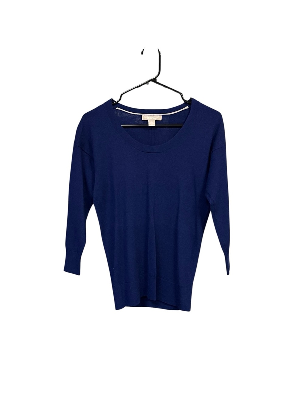 Banana Republic Merino Wool Sweater S Cobalt Blue Preppy Old Money Classic